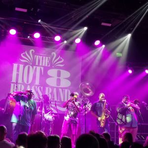 Hot 8 Brass Band at Dublin, Ireland in The Academy, Middle Abbey Street 2020