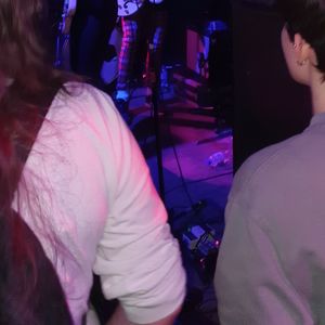 Zuzu at Glasgow, United Kingdom in SWG3 Poetry club 2020