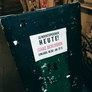 Isaac Delusion at Hamburg, Germany in NOCHTSPEICHER 2020