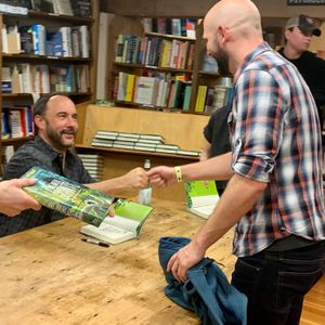 Dave Matthews at Seattle, WA in Elliott Bay Book Company 2020