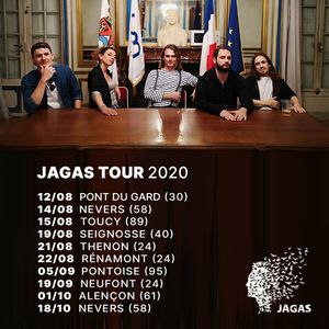 Billets, dates de tournée et concerts pour Jagas