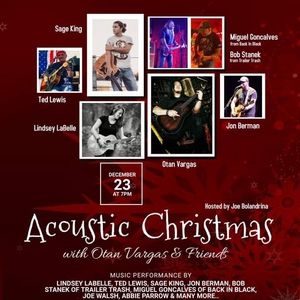 Acoustic Christmas 2022 Bandsintown | Otan Vargas Tickets - Geraldine's, Jan 20, 2022