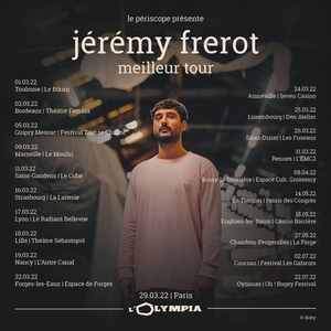 Jérémy Frerot Tickets, Tour Dates and Concerts