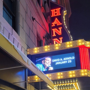 David A. Arnold at Cleveland, OH in The Hanna Theatre 2022