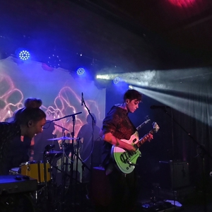 She drew the gun at Hebden Bridge, United Kingdom in Trades Club 2022