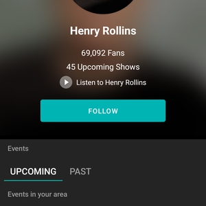Henry Rollins at Nashville, TN in Marathon Music Works 2022