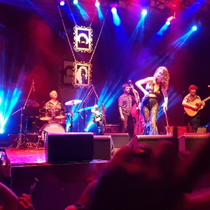 Ana Cañas at Rio de Janeiro, Brazil in Circo Voador 2022