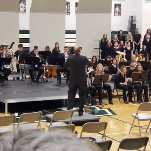 Dallas Brass at Dayton, WY in Tongue River High School 2022