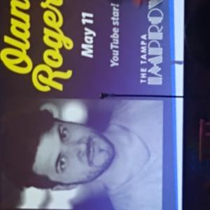 Olan Rogers at Tampa, FL in Improv Comedy Theater 2022