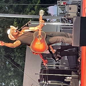 Coffey Anderson at Merced, CA in Merced County Fair 2022