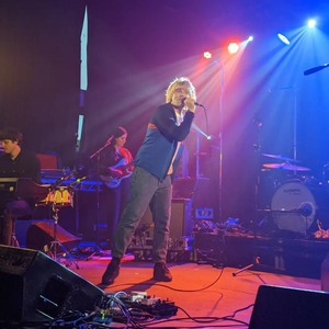Tim Burgess at Newcastle, United Kingdom in Riverside Newcastle 2022
