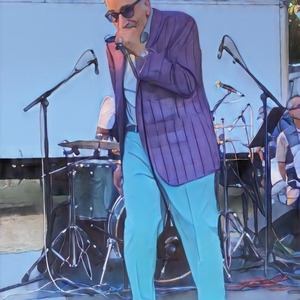 Rick Estrin & The Nightcats at Sacramento, CA in East Portal Park 2022