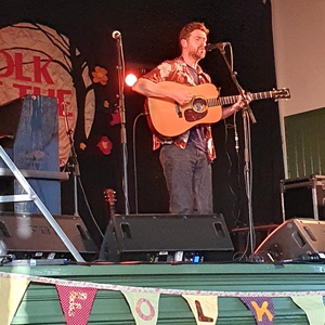 Kris Drever at Trelawnyd and Gwaenysgor, United Kingdom in Memorial Hall 2022