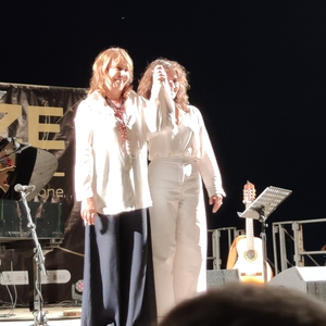 Chiara Civello at Massafra, Italy in Piazza d'Armi del Castello 2022