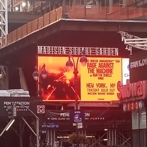Rage Against the Machine at New York, NY in Madison Square Garden 2022