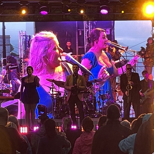 Joey The Lips at Plymouth, United Kingdom in Plymouth Hoe 2022