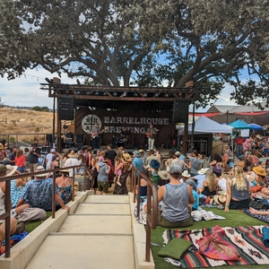 Sean Hayes at Paso Robles, CA in BarrelHouse Brewing Co. - Brewery and Beer Gardens 2022