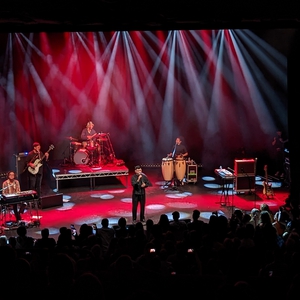 Durand Jones & The Indications at London, United Kingdom in O2 Shepherds Bush Empire 2022