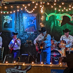 George Dearborne at Fort Worth, TX in Longhorn Saloon Fort Worth 2022