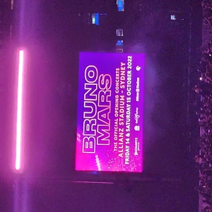 Bruno Mars at Sydney, Australia in Allianz Stadium 2022