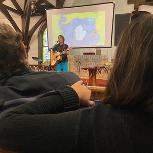 Justin Roberts at Bastrop, TX in Calvary Episcopal Church 2022