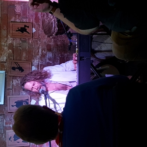 Liam Ó Maonlaí at Birmingham, United Kingdom in Kitchen Garden Cafe 2022