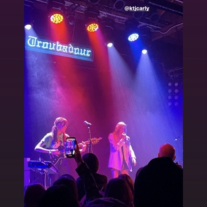KTJ & CARLY at West Hollywood, CA in Troubadour 2022