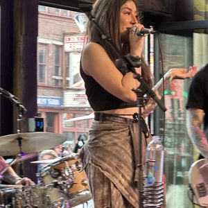 Sheyna Gee at Nashville, TN in Dierks Bentley's Whiskey Row 2023