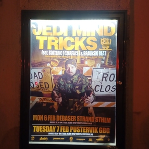 Jedi Mind Tricks at Göteborg, Sweden in Pustervik 2023