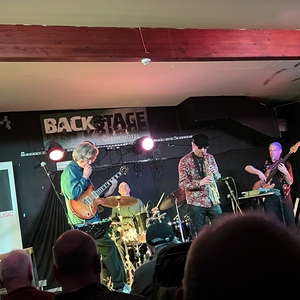 Soft Machine at Kinross, United Kingdom in Backstage at The Green Hotel 2023