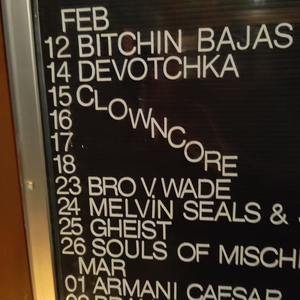 Clown Core at Los Angeles, CA in Lodge Room Highland Park 2023