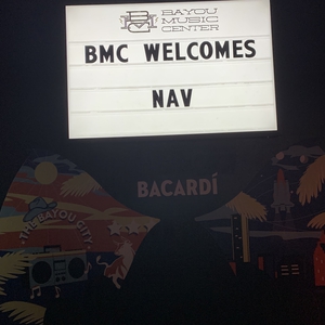 Nav at Houston, TX in Bayou Music Center 2023