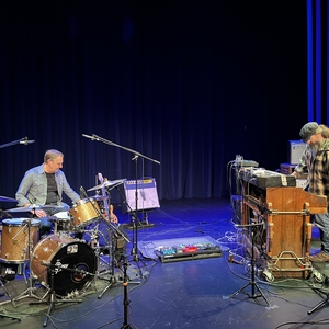 Soule Monde (Ray Paczkowski &  Russ Lawton) at Middlebury (village), VT in Town Hall Theater 2023