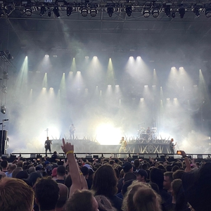 Parkway Drive at Paddington, Australia in Centennial Park 2023