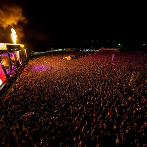 Slipknot at Paddington, Australia in Centennial Park 2023