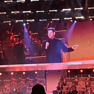 Michael Bublé at London, United Kingdom in The O2 2023