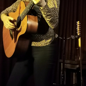Katie Spencer at London, United Kingdom in Green Note 2023
