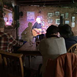 Jerry Joseph at Birmingham, United Kingdom in Kitchen Garden Cafe 2023