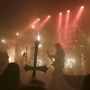 Watain at Skopje, North Macedonia in MKC Club & Restaurant 2023