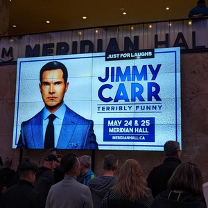 Jimmy Carr at Toronto, ON in MERIDIAN HALL 2023