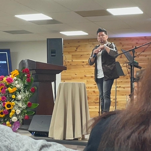 Bishop Mario Rivera III at Anaheim, CA in Iglesia Alto Refugio 2023