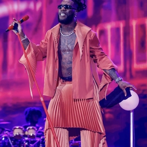 Burna Boy at East London, United Kingdom in London Stadium 2023