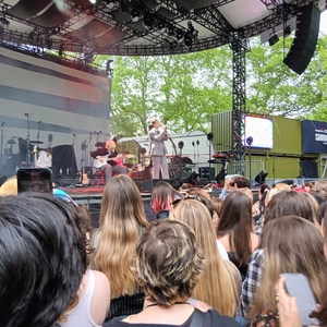 Gus Dapperton at New York, NY in Capital One City Parks Foundation SummerStage 2023