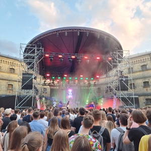 M83 at Vilnius, Lithuania in Lukiškių kalėjimas 2.0 2023