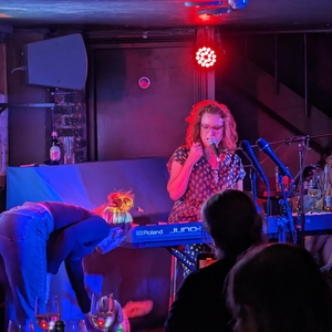 Kirsty Newton at London, United Kingdom in The King's Head 2023