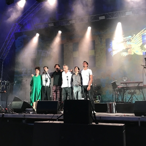 Hubert von Goisern at Trier, Germany in Porta Nigra - Vorplatz 2023