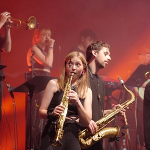 Jazzrausch Bigband at Burghausen, Germany in Bergerhofgelände 2023