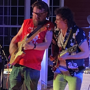 Damon Fowler at Stillwater Center, NY in Cow Pasture Blues Festival 2023