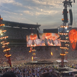 Ed Sheeran at Pittsburgh, PA in Heinz Field 2023