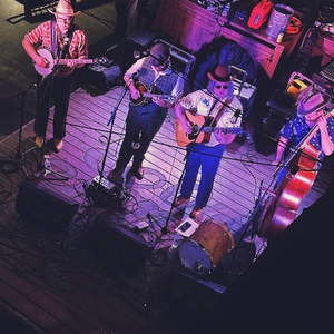 The Cleverlys at Gatlinburg, TN in Ole Smoky Moonshine Distillery 2023